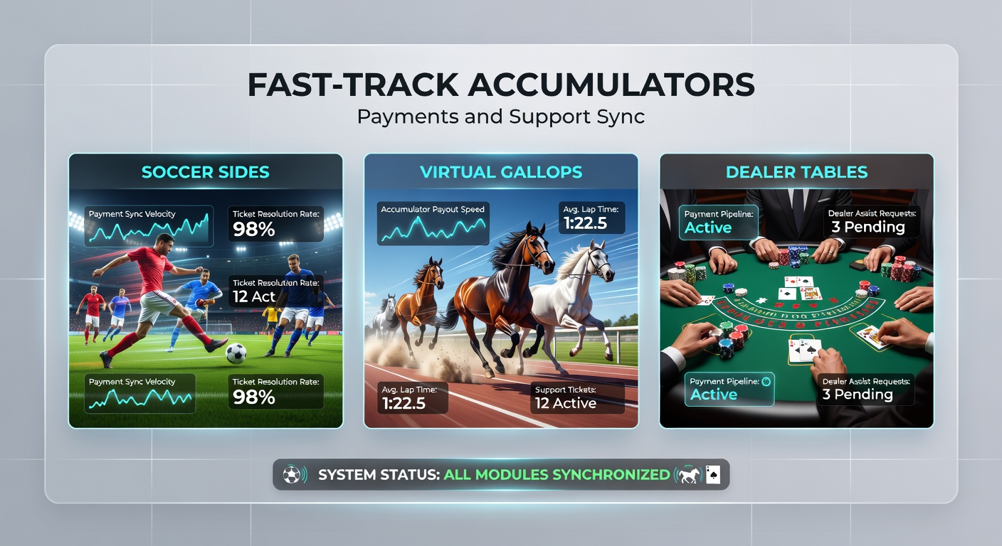Handheld device displaying live dealer blackjack integrated into an accumulator with soccer and virtual racing legs, payment confirmation overlay